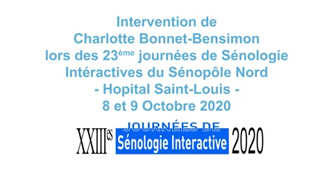 Jour 1 - Charlotte Bonnet-Bensimon - Cas clinique